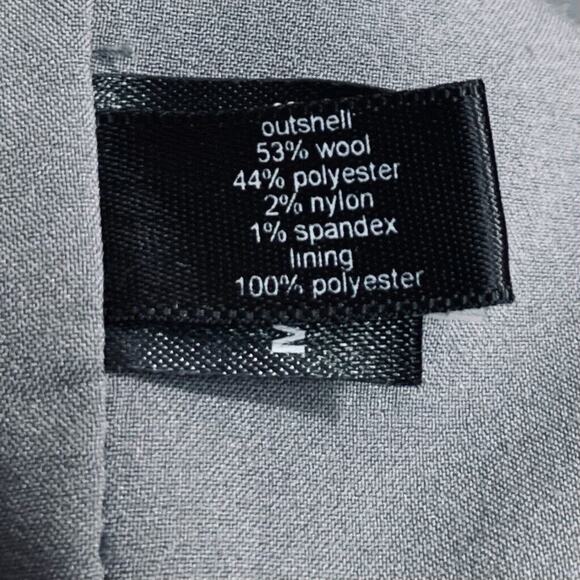 The Limited Skirt Women's Size 6 Gray Wool Blend Career Work Office Zip Up - Picture 4 of 8